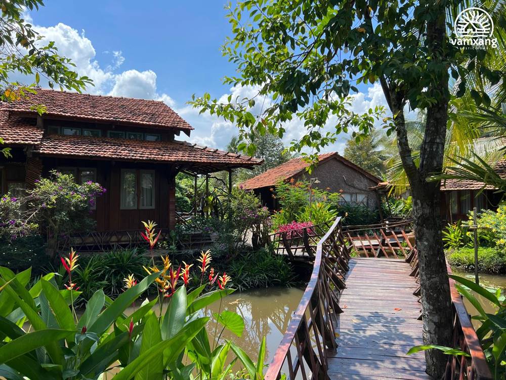 Balade à vélo dans le delta du Mekong