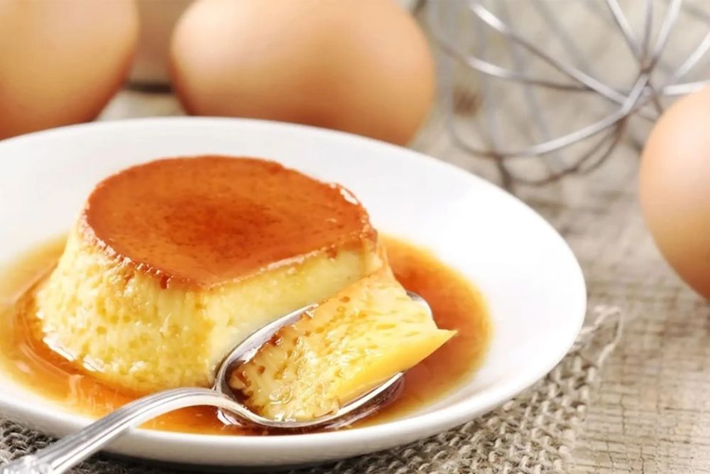 crème caramel vietnamienne