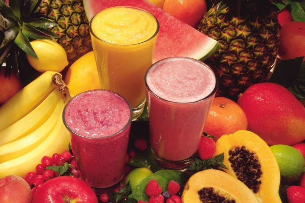 smoothies de fruits