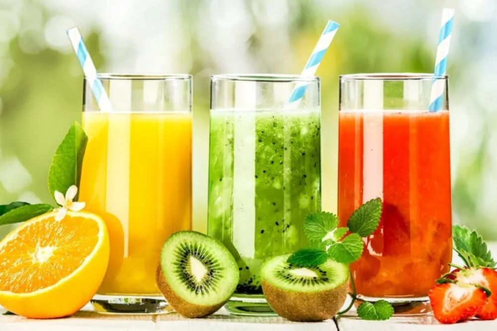 jus de fruits frais