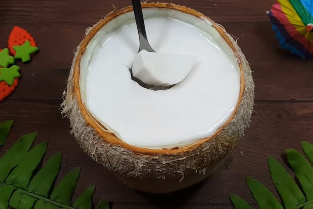 gelée de noix de coco