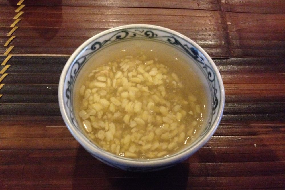 soupe sucrée aux haricots mungo