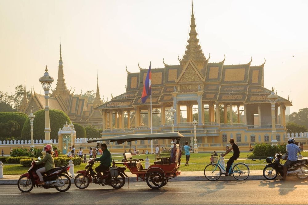 rues à Phnom Penh