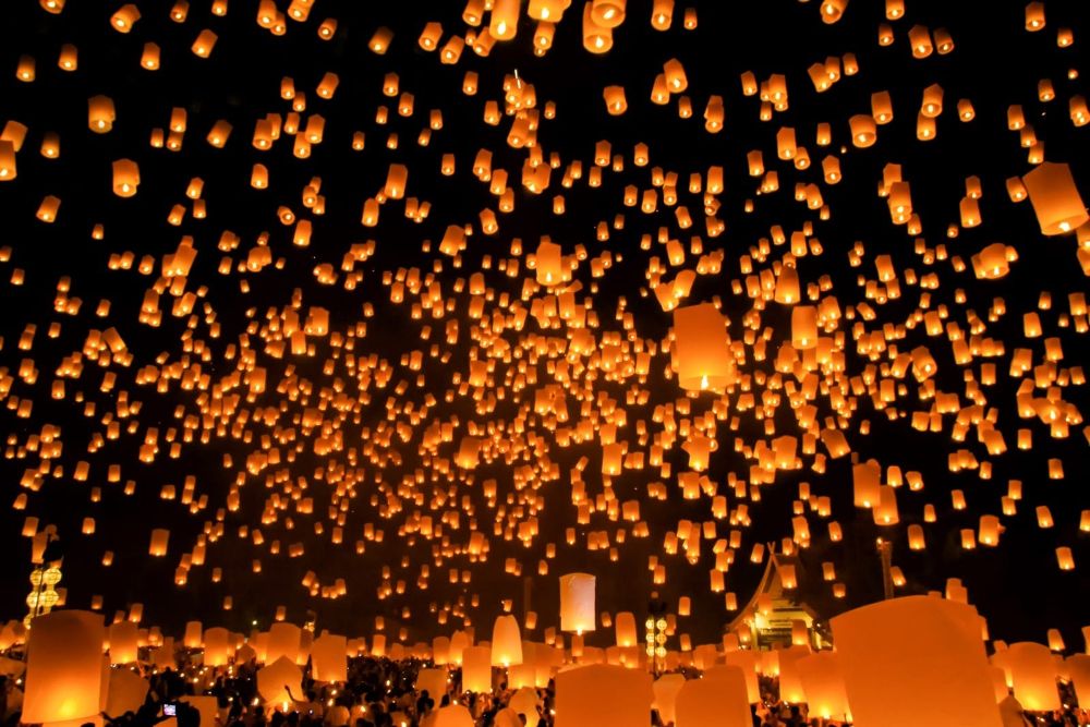 Festival Y Peng de Chiang Mai