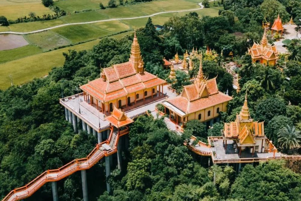 Vue panoramique du temple Ta Pa