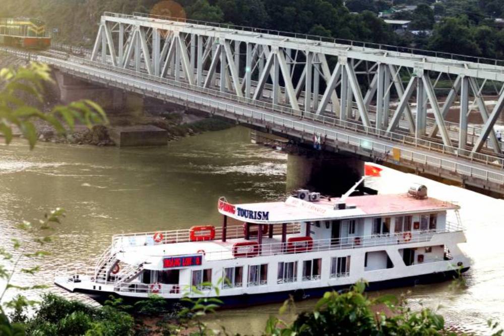 Vue panoramique de la riviere Ma