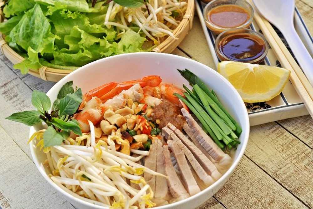 Salade de nouilles Goi Da