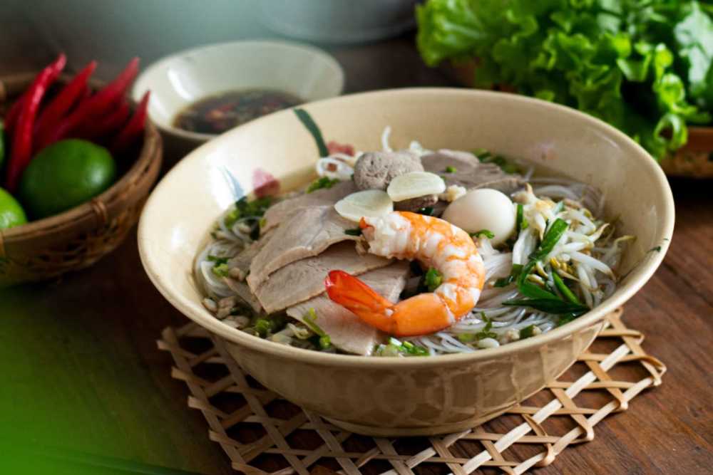 Hu Tieu-la soupe traditionnelle de My Tho