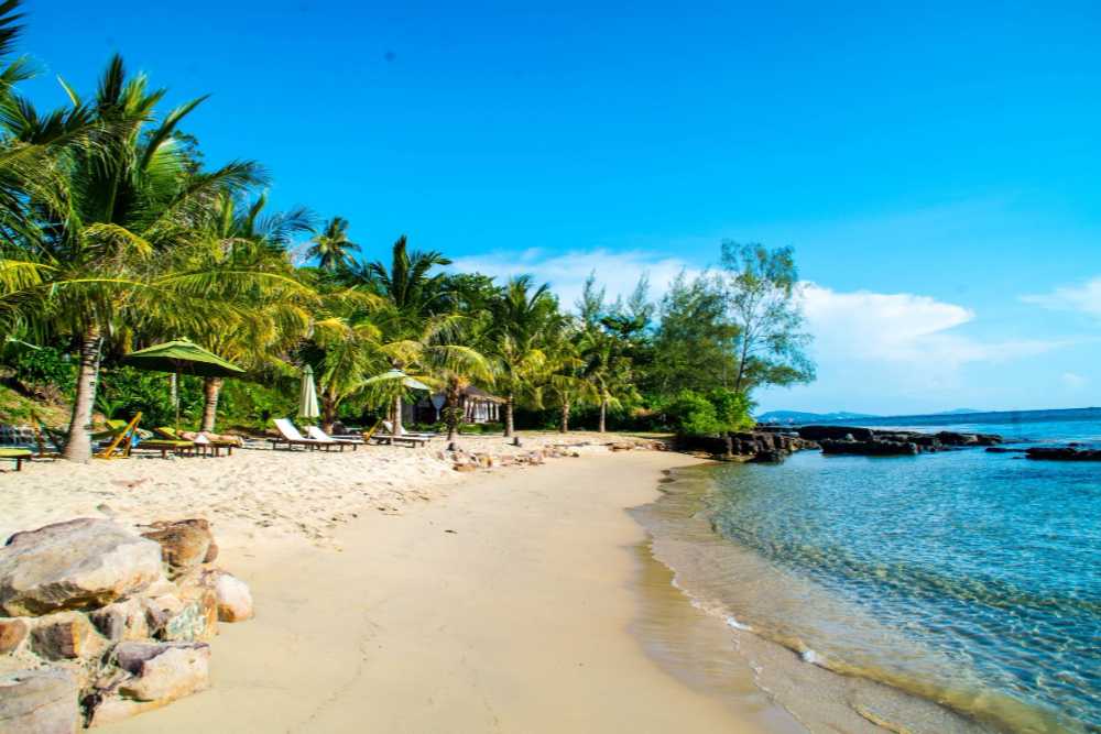vue panoramique de plage de Ong Lang