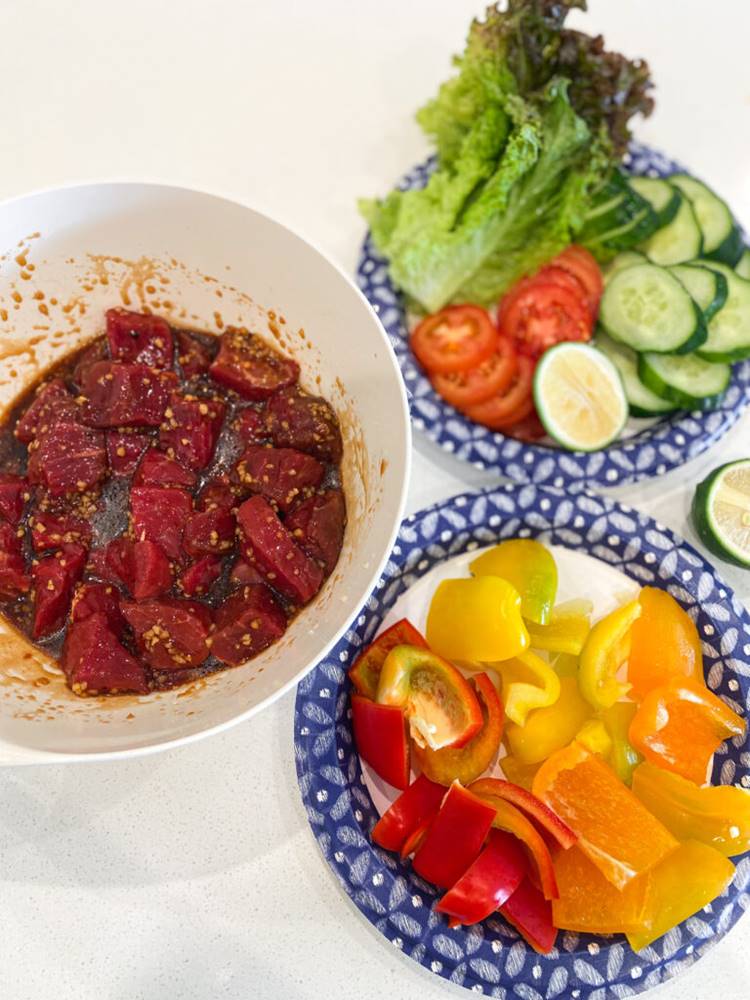 Recette du Boeuf Lok Lak 