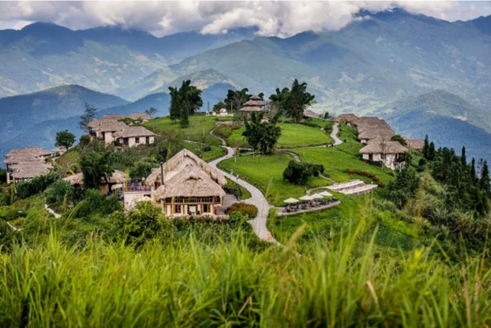 Vue panoramique de Topas Lodge