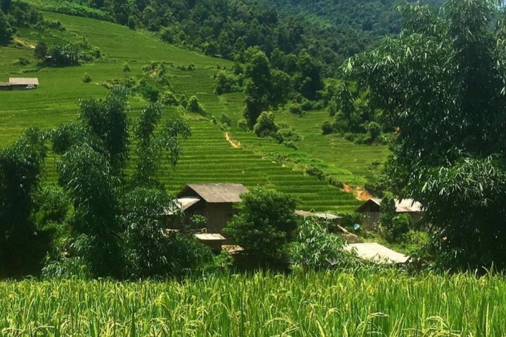 Vue panoramique de Nam Sai