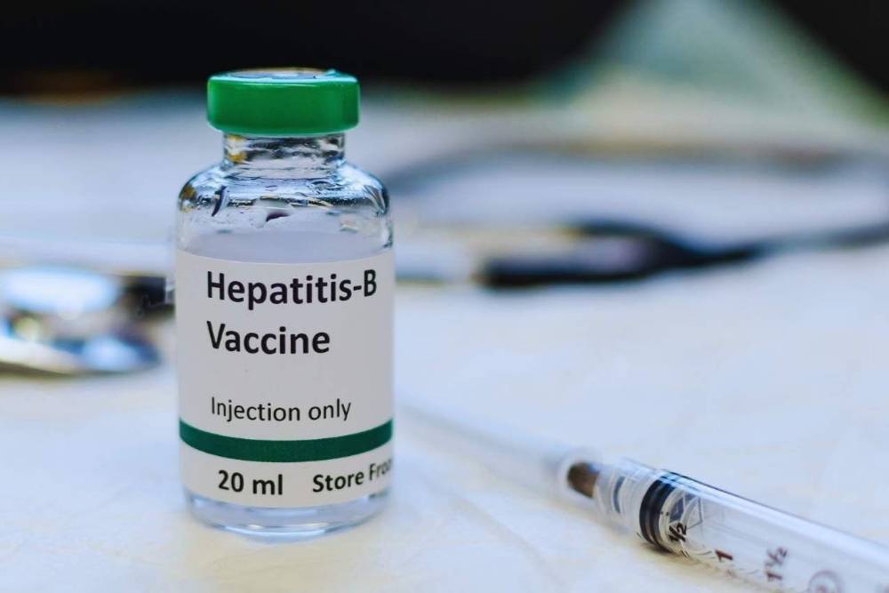 Flacon de vaccin contre l'hépatite B
